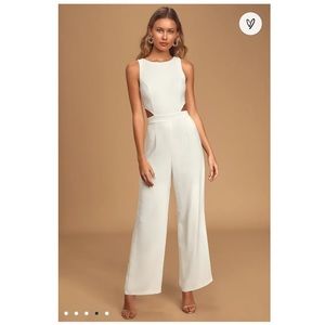 Lulus White Jumpsuit